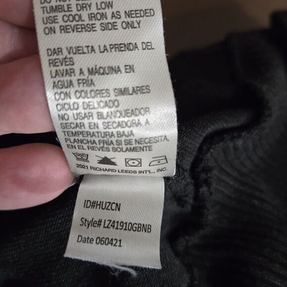 What A Wonderful Nightmare Before Christmas Sleepshirt Womens XL Disney Black - Picture 12 of 12